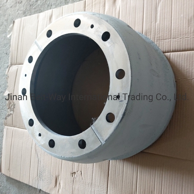 100% di prova standard Sinotruk HOWO Parti camion Ricambi Freno tamburo 9231342006