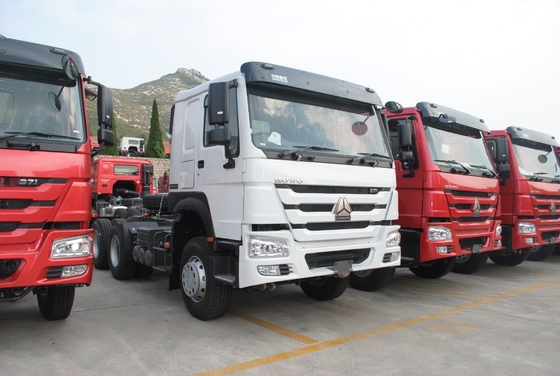 Pagamenti sicuri Sinotruk HOWO 6X4 Camione trattore 371HP/420HP Camioni pesanti cinesi