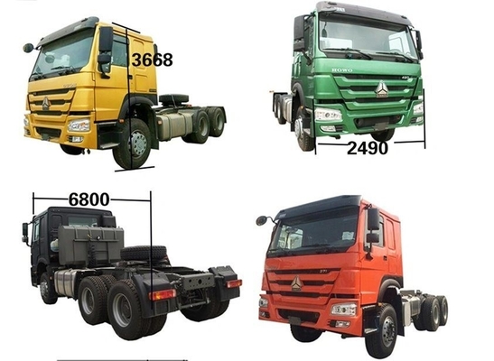 Disegno pneumatico senza tubo Sinotruk HOWO 371 Camion capo trattore Camion scarico con sconto