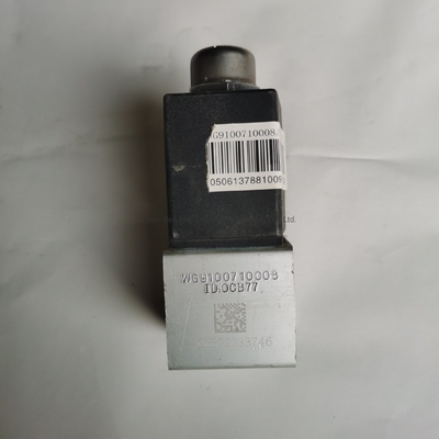 Wg9100710008 Numero di parte 100% testato Sinotruk standard HOWO Valvola solenoide doppia presa