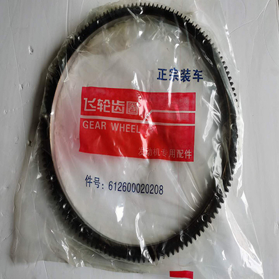 Legatura di alluminio 612600020208 Esperienza Dongfeng Motori auto parti 6bt Flywheel Ring Gear