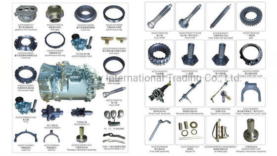 Shacman F3000 M3000 Truck Part Far Dz95189724010 Ruota per parti di sistema di guida