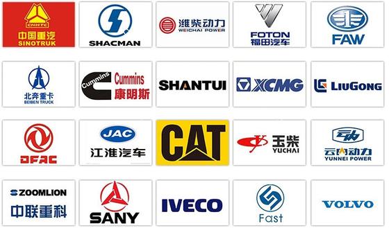 Parti del sistema di trasmissione Wg1642879231 Visore solare per camion Sinotruk Shacman Foton FAW