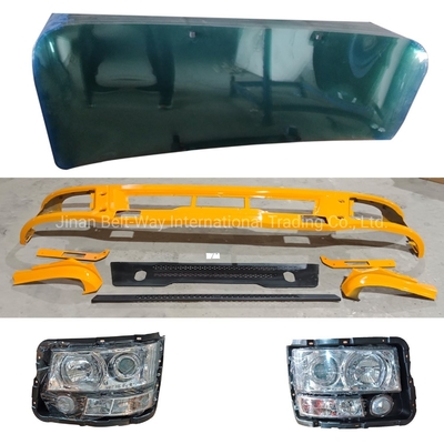 Shacman Delong F3000 F2000 Parts Truck Bumper DZ93189932130 15,5 kg per camion pesanti