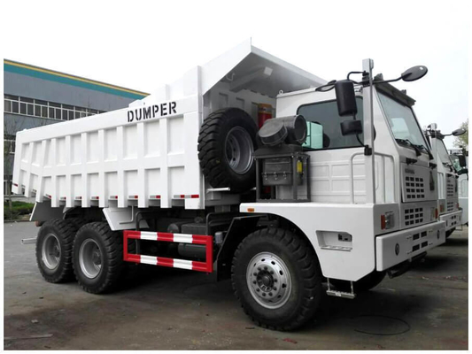 Progettazione di pneumatici radiali Sinotruk 6X4 RC Truck Tipper 60ton Dump Truck La soluzione perfetta