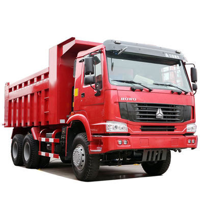 Sinotruk 10 ruota 6X4 371HP e usato HOWO Dump Truck con pneumatici senza tubo
