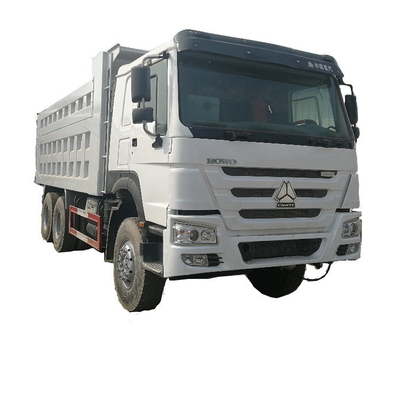 Sinotruk 10 ruota 6X4 371HP e usato HOWO Dump Truck con pneumatici senza tubo