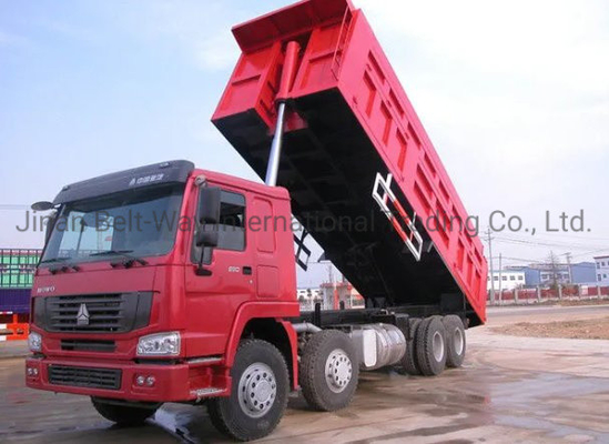 351-450 CV HOWO 6X4 16 20 metri cubi 10 ruote di tipper camion con pneumatici tubeless design