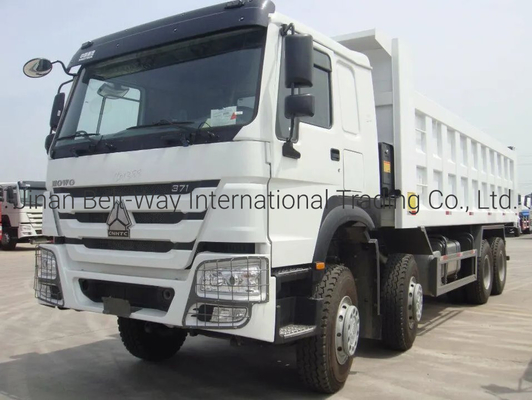 Usato 7.3m HOWO Diesel Dump Truck 8*4 371HP entro il tempo di consegna stimato