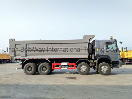 Usato 7.3m HOWO Diesel Dump Truck 8*4 371HP entro il tempo di consegna stimato