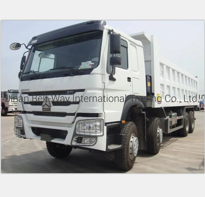 Usato 7.3m HOWO Diesel Dump Truck 8*4 371HP entro il tempo di consegna stimato