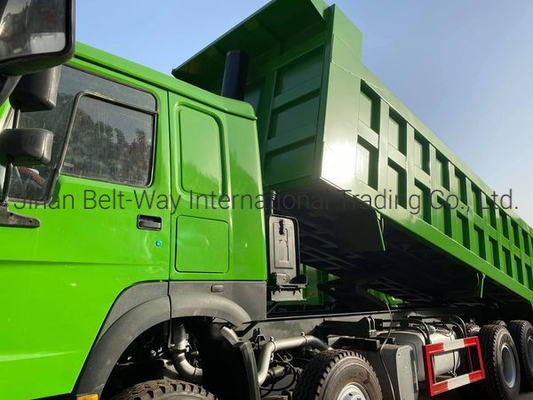 6.8m 7.3m 30t Heavy Duty Sinotruk Usato 8*4 HOWO Dump Truck Tipper Costo di spedizione