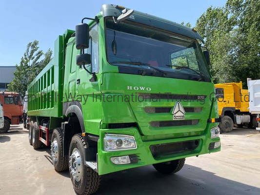 6.8m 7.3m 30t Heavy Duty Sinotruk Usato 8*4 HOWO Dump Truck Tipper Costo di spedizione