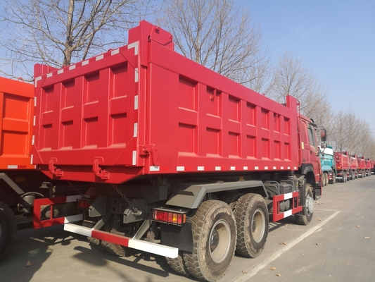 Sinotruk HOWO Camioni da scarico Camioni da ribaltamento pesanti 5800*2300*1500 mm con consumo