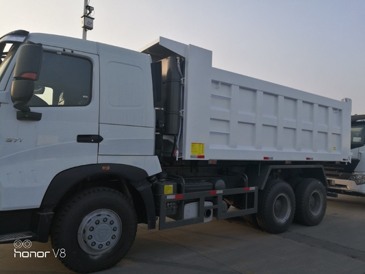 Disegno pneumatico Sinotruc senza tubi HOWO 371HP Trasmissione manuale Cargo Tipper Dump Truck