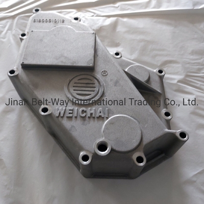 Sinotruk HOWO Truck Weichai Oil Cooler Cover 61800010112 per batteria del sistema elettrico