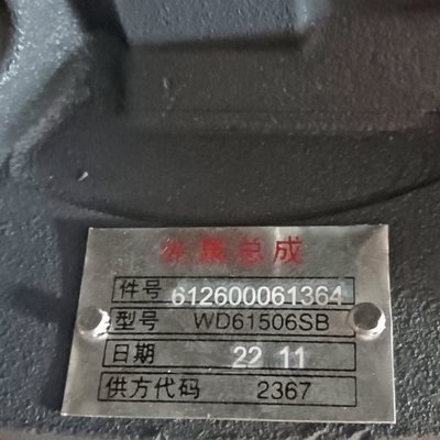 Supporto online Shacman F3000 Dump Truck Weichai Wp10 Motore Pompa d'acqua 612600061364