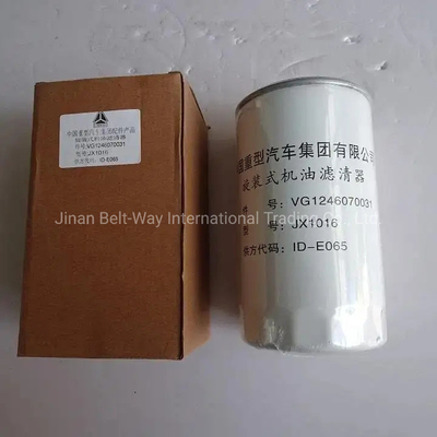 Parti di sistema elettrico Batteria per camion Sino HOWO 371HP Filtro dell'olio motore Vg1246070031