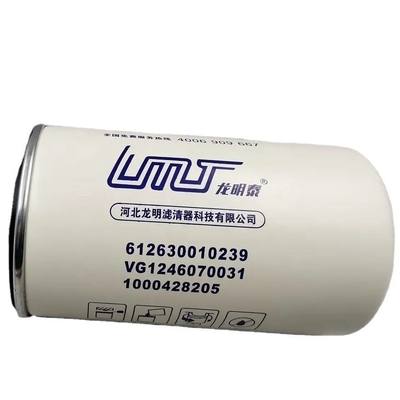 Parti di sistema elettrico Batteria per camion Sino HOWO 371HP Filtro dell'olio motore Vg1246070031