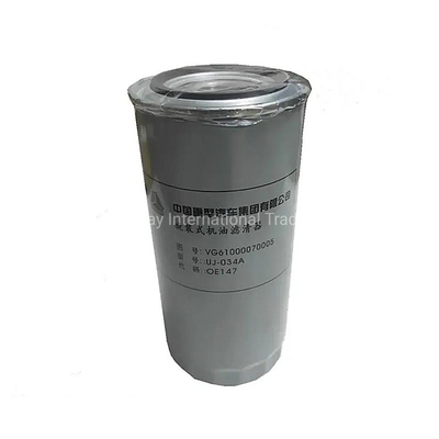 Sinotruk Truck Weichai Motore Parte Vg61000070005 Filtro d'olio per HOWO Professional